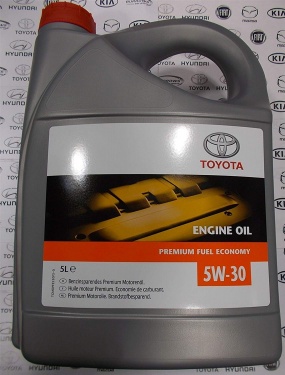 5 Litre Toyota 5W30 PFE Fully Synthetic Motor Oil 08880-83389