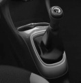 Genuine Toyota Aygo 2014 Onwards Gear Shift Surround Steel Grey - 588040H030B2