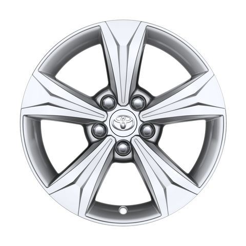 Genuine Toyota C-HR - Alloy Wheel 17'' - Glossy Silver - PW457-10001-ZC