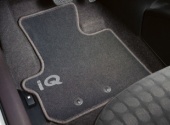 Toyota IQ Floormats  IQ Mats Black 830g PZ410-I0353-BF
